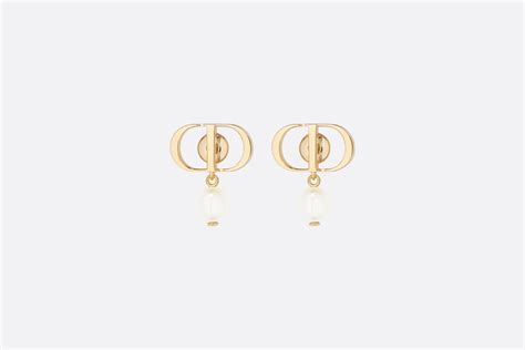 dior petit cd earrings